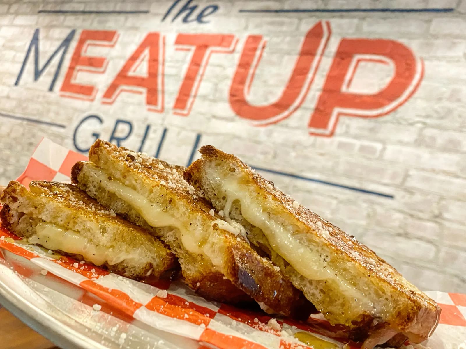 Signature fries and sandwich combo from The Meat Up Grill.